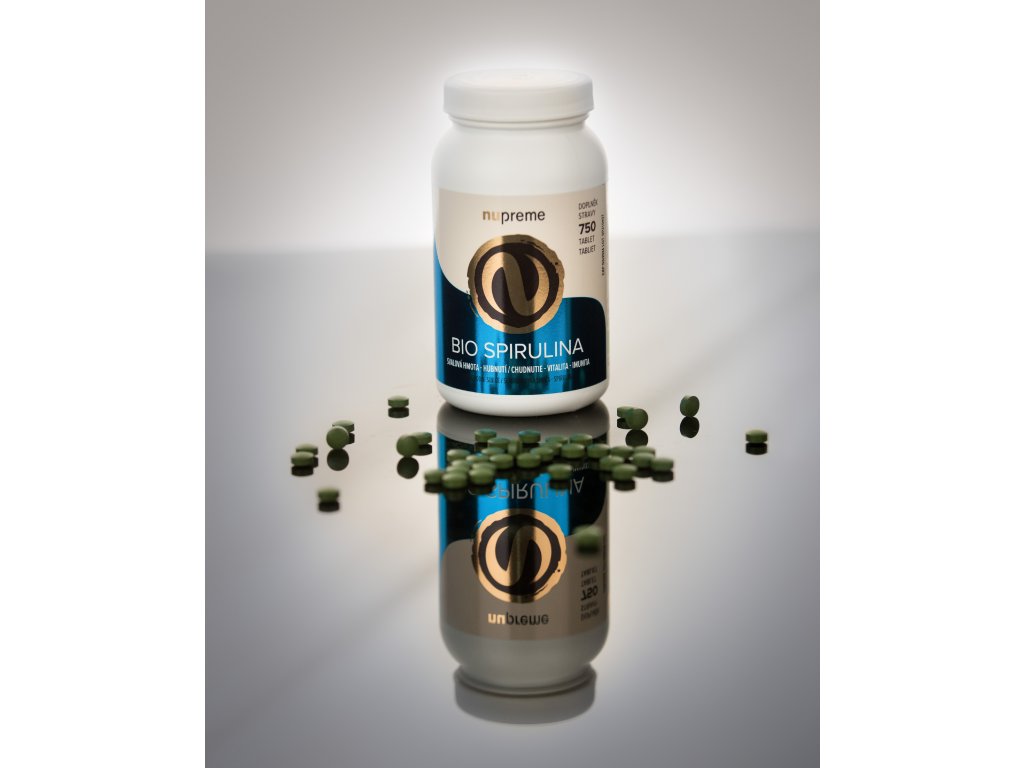 Spirulina 750 tbl BIO NUPREME Obrázek