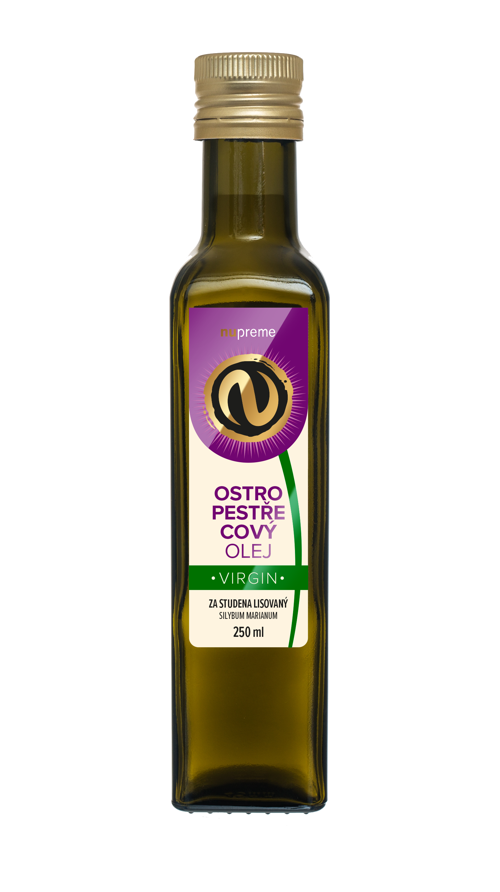 Ostropestřecový olej 250ml NUPREME Obrázek