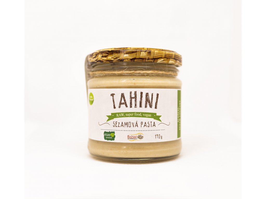 Tahini sezamová pasta Božské oříšky 190g
