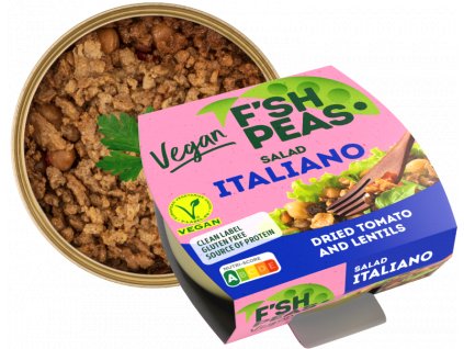 KARAVELA FISH PEAS Taliansky vegánsky šalát 175g