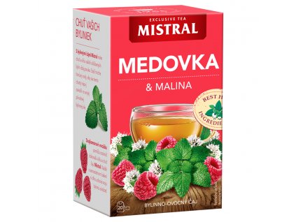 Mistral Bylinný čaj Medovka a malina 30g