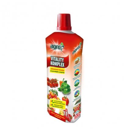 Hnojivo vitality komplex 1l paradajky + paprika Agro