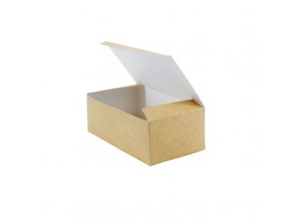 Papierová krabica EKO hnedá 19 x 11 x 6,5 cm / 100 ks