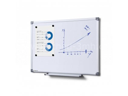 Popisovatelná magnetická tabule - Whiteboard SCRITTO 60x45 cm