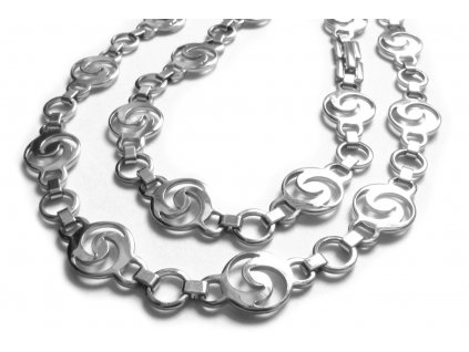 souprava - řetízek (náhrdelník) a náramek - chirurgická ocel - jemný