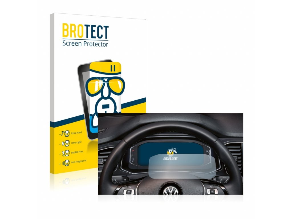 Tvrzené sklo BROTECT AirGlass pro Volkswagen Active Info Display T-Roc