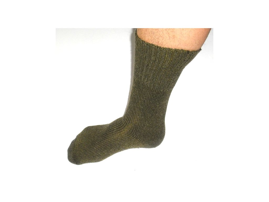 Ponožky AČR zimní, teplé, lesklý výplet, originál AČR, nové
