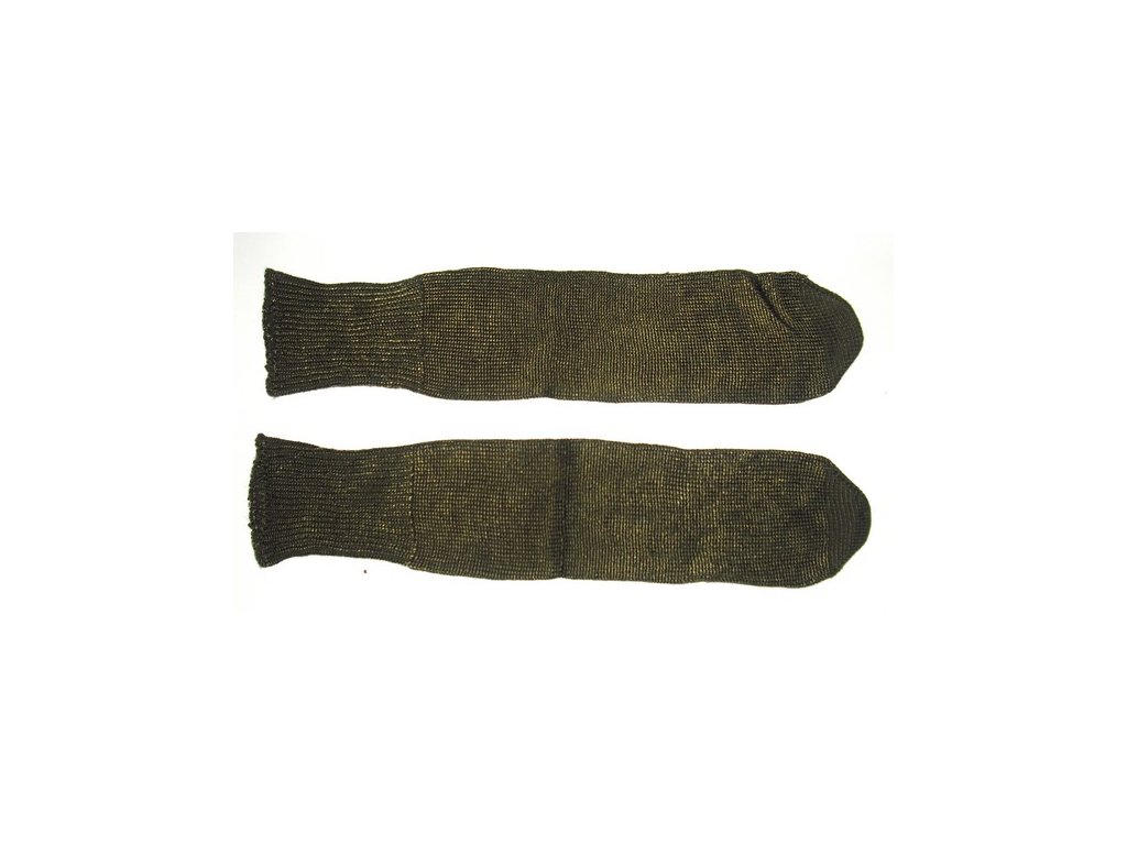 Ponožky zimní, bez paty, originál AČR, dlouhodobě skladované