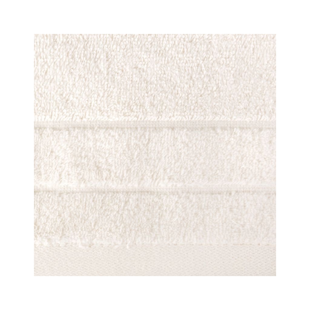 Klasický svetloružový uterák DAMLA s jemným pásom (Rozměr 30 x 50 cm)