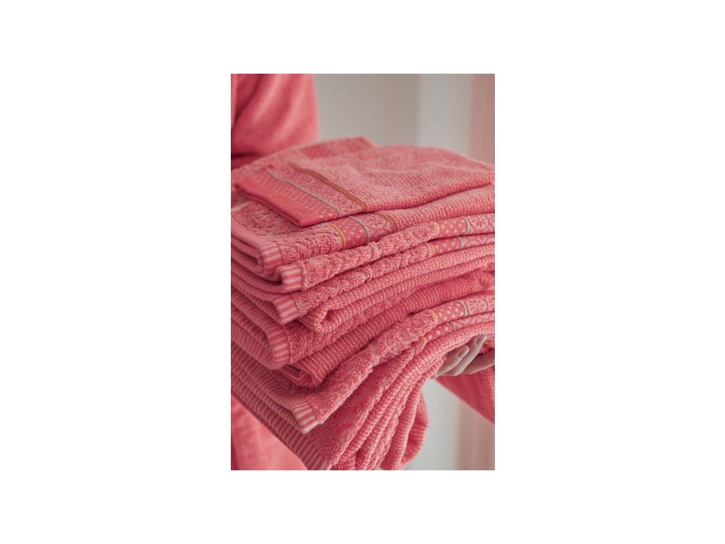 Osuška soft zellige coral towels sfeer 03 3 slož