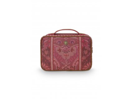 3244 kosmeticka taska kufrik velka kyoto festival ruzova 27 x 19 x 10cm