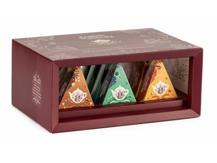 English Tea Shop Dárková kolekce Super dobroty 12 pyramidek BIO