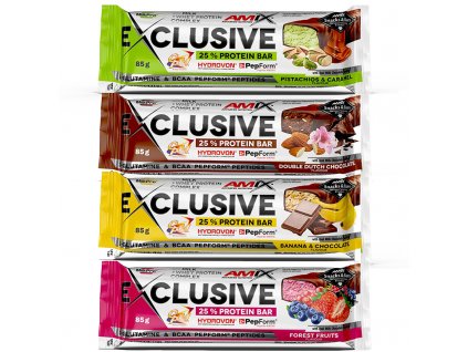 amix exclusive protein bar 85 g