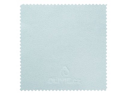 Modrá čistící utěrka - hadřík na stříbro OLIVIE