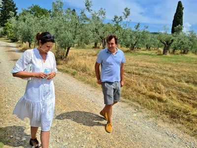 Filippo Alampi, majitel toskánské rodinné farmy Fattoria Ramerino