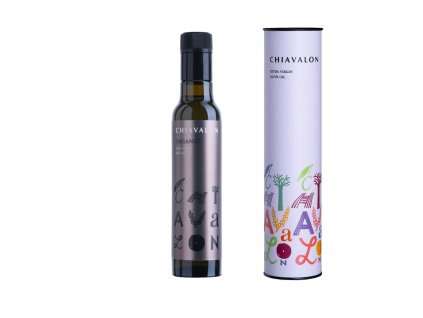 Chiavalon Organic 250 ml – BIO prémiový olivový olej v bílé dárkové tubě