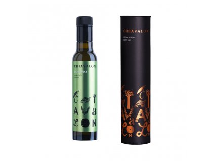 Chiavalon Romano 250 ml - jemný olivový olej v černé dárkové tubě