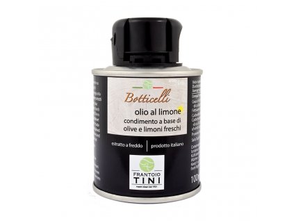 Frantoio Tini BOTTICELLI 100 ml – italský olivový olej s příchutí citrónu