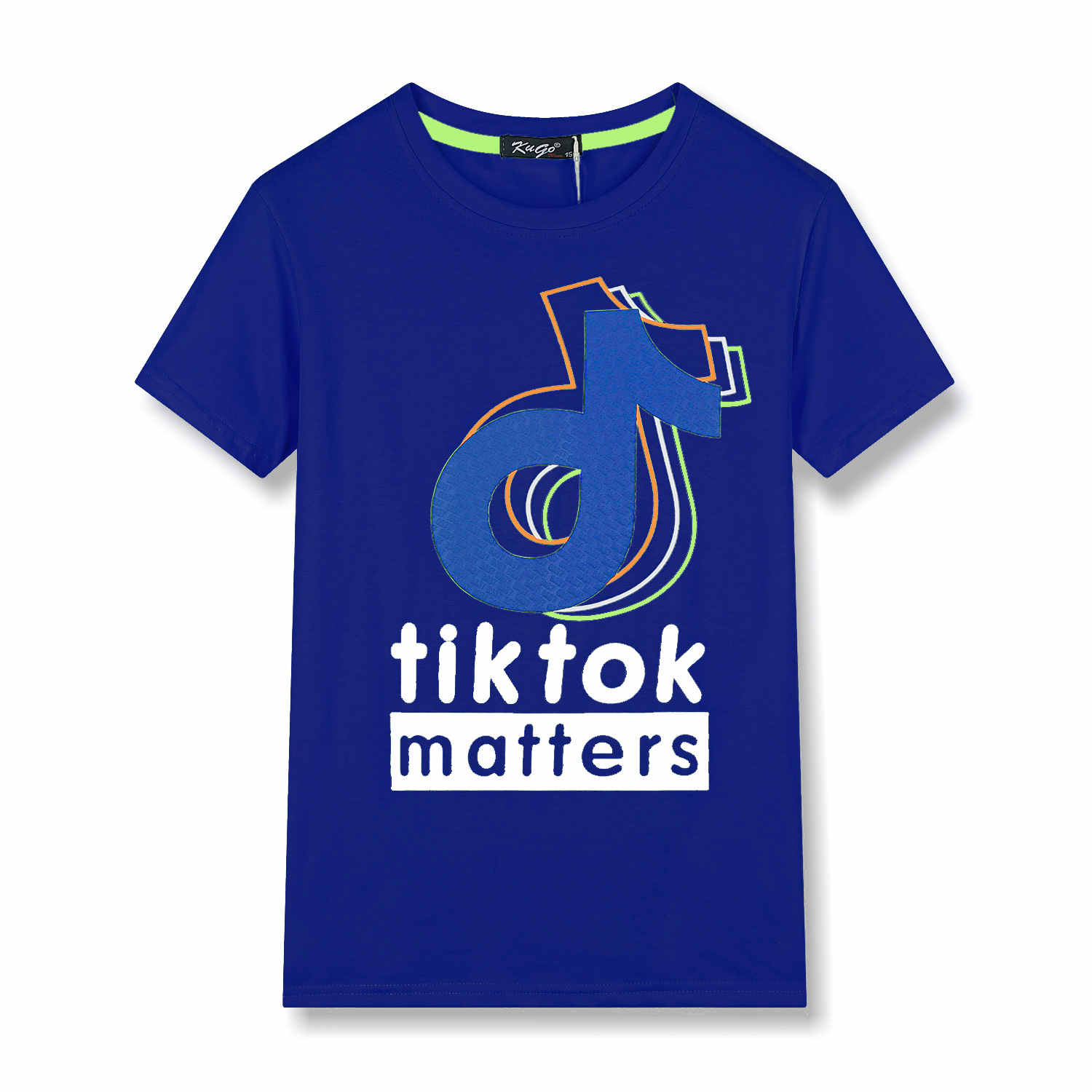 Chlapecké triko - KUGO FC0252, modrá Barva: Modrá, Velikost: 140
