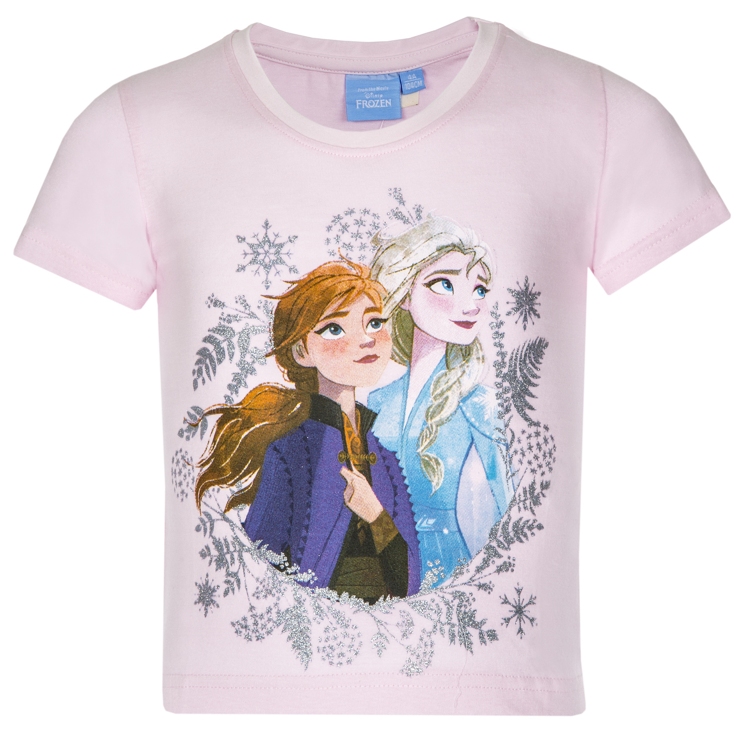 Frozen - licence Dívčí tričko - Frozen FR - 250, růžová Barva: Růžová, Velikost: 104