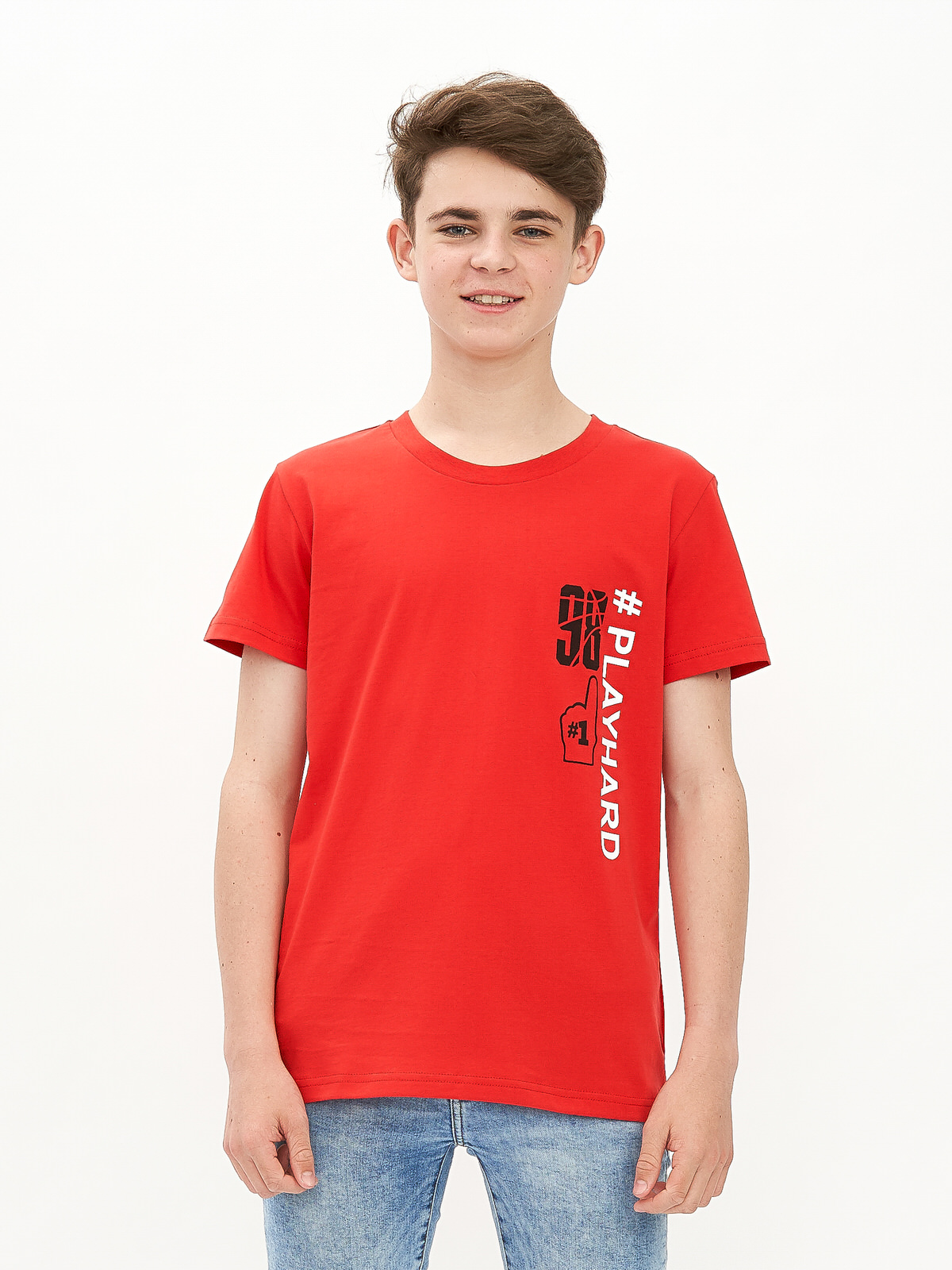 Chlapecké tričko - Winkiki WJB 11973, červená Barva: Červená, Velikost: 134