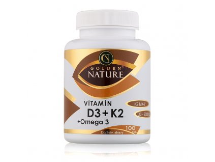 264 golden nature vitamin d3 2000 i u k2 mk 7 omega 3 100 cps