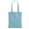 Nákupní EKO taška z recyklované bavlny - modrá