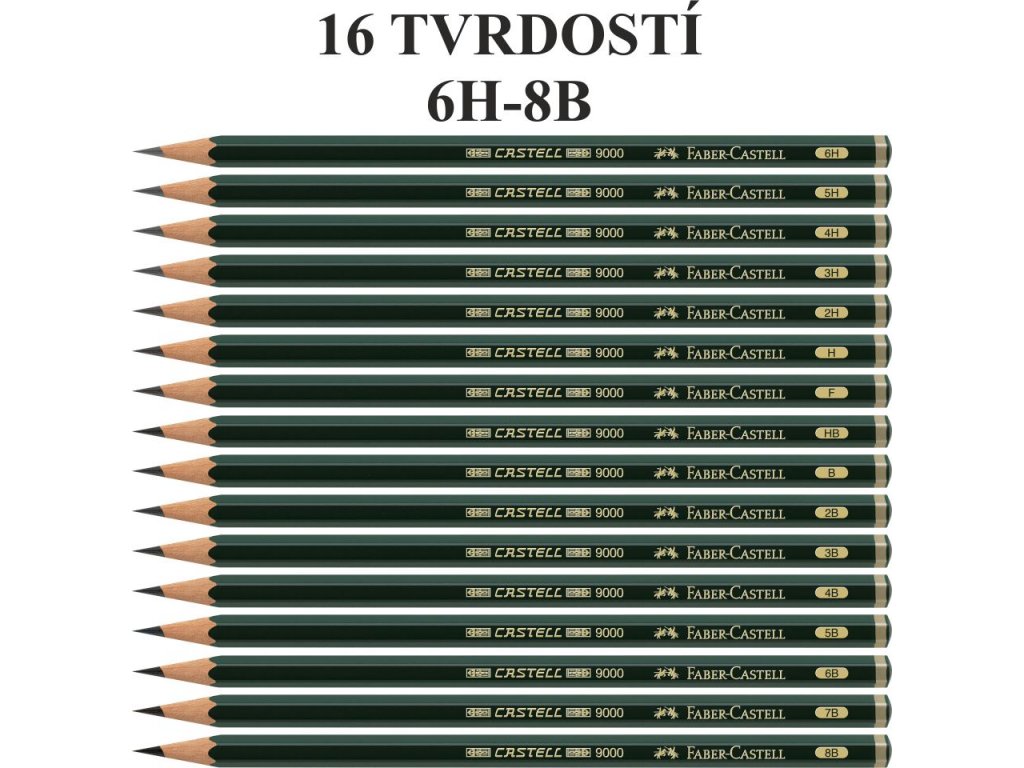 Grafitová ceruzka Castell 9000/5H