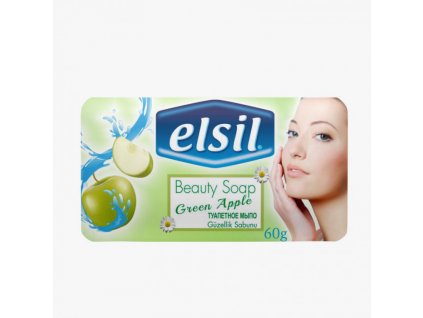 Elsil Toaletní mýdlo 60g Zelené Jablko