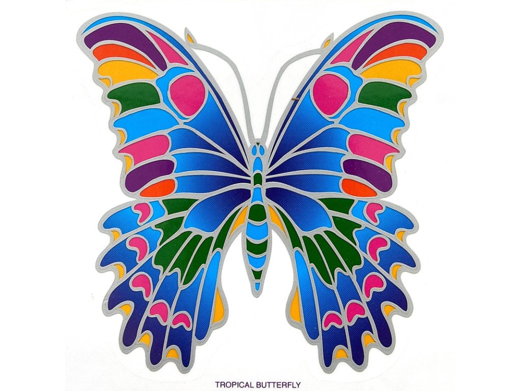 Mandala Sunseal V Tropical Butterfly
