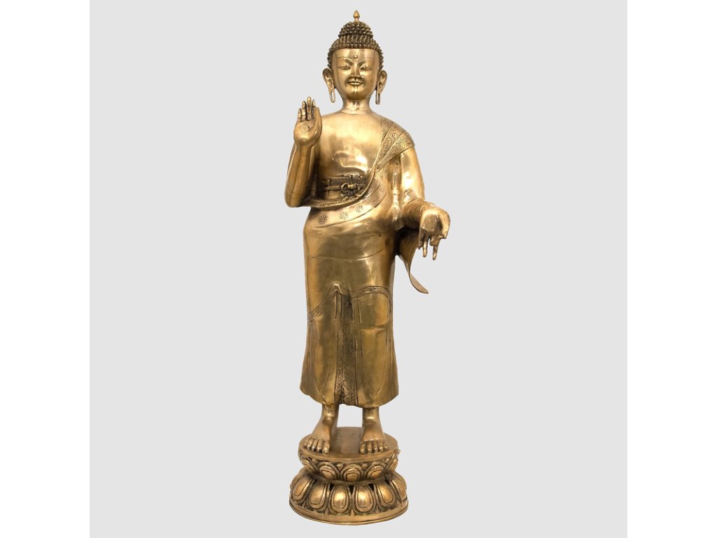 Soška kov Buddha 128 cm