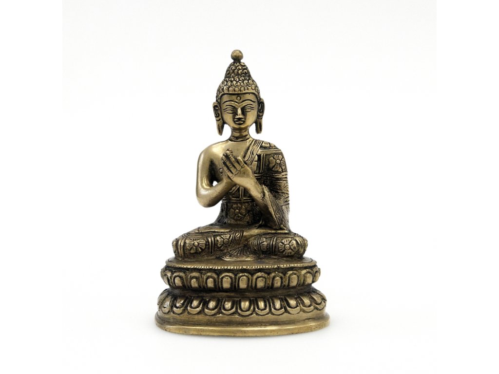Soška kov Buddha 13,5 cm III