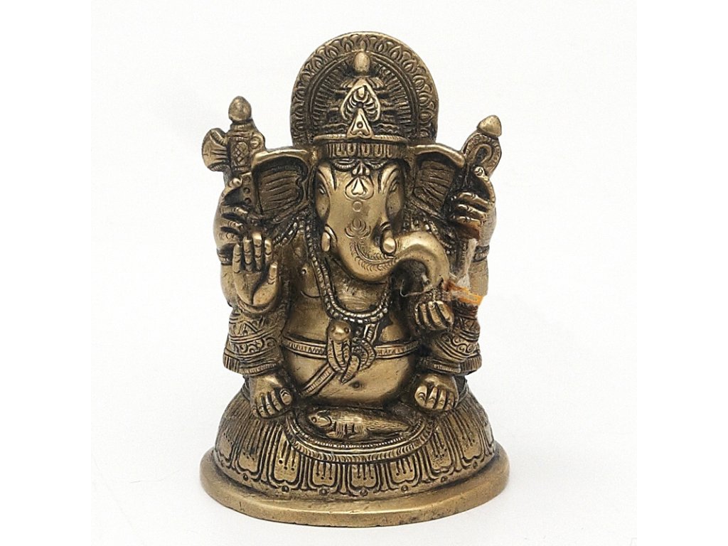 Soška kov Ganesha 12 cm