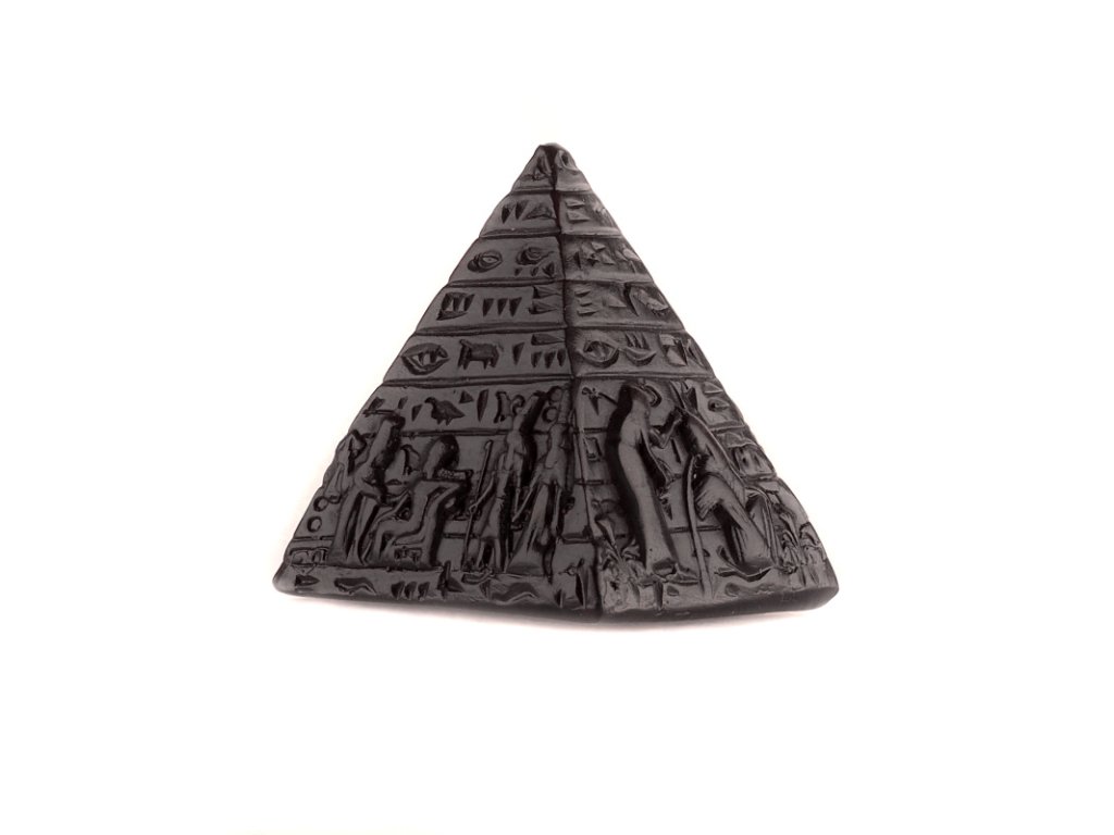 Soška resin Pyramida 6 cm