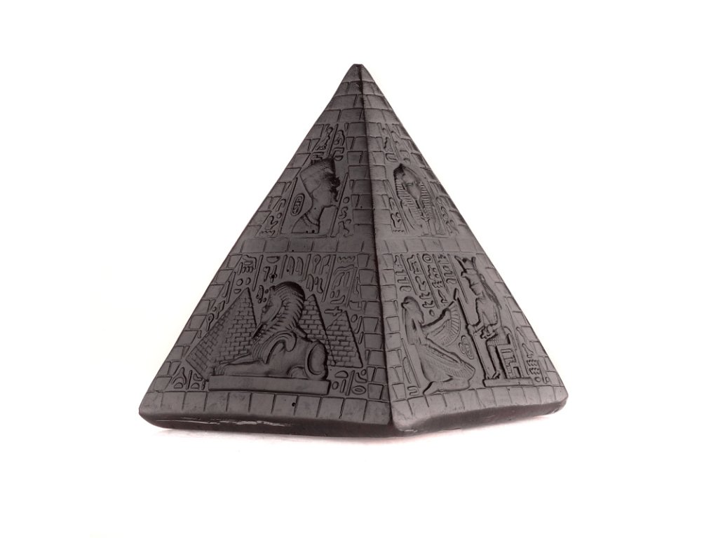 Soška resin Pyramida 8 cm