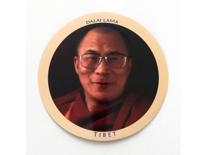 Samolepka Tibet - Dalai Lama