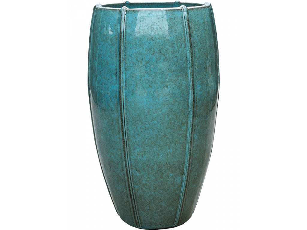 Moderní keramický květináč  Moda, Partner Turquoise