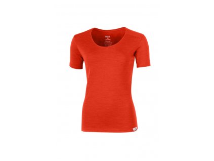 Lasting dámské merino triko IRENA oranžové