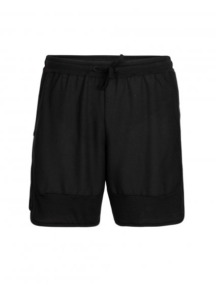 ICEBREAKER Mens ZoneKnit™ Shorts, Black (velikost XXL)