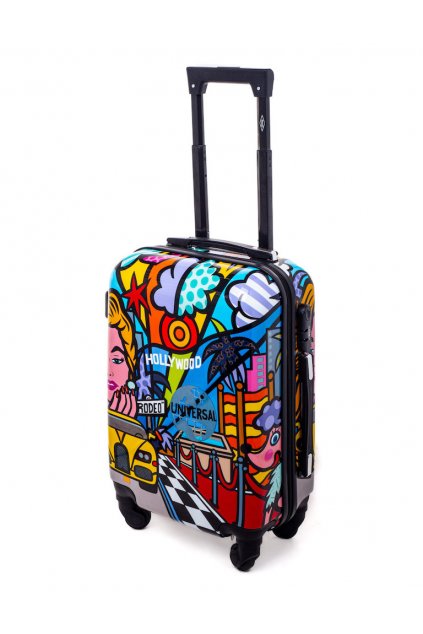 Cestovní kufr RGL 5188 picasso - M