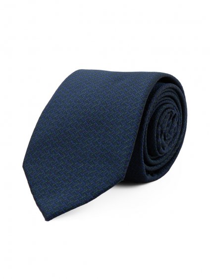 pánská modrá kravata feratt