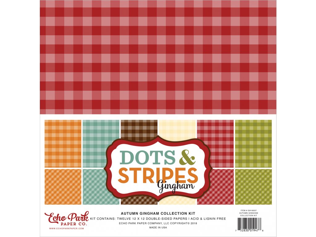 GH18037 Autumn Gingham Collection Kit