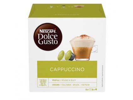 Kapsle do kávovaru, 16 ks, NESCAFÉ "Dolce Gusto Cappuccino"
