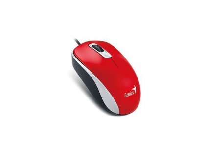 Myš "DX-120", červená, drátová, optická, USB, GENIUS