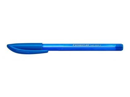 Kuličkové pero "Ball", modrá, 0,3 mm, s uzávěrem, STAEDTLER