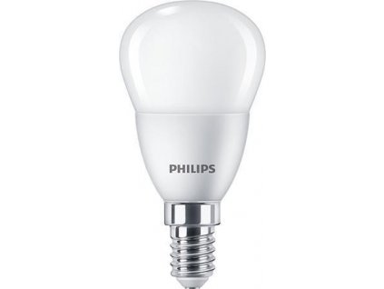 LED žárovka "CorePro", E14, P45, 5W, 470lm, 4000K, PHILIPS