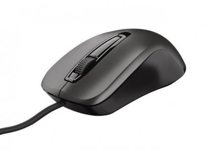 Myš "Carve", černá, drátová, optická, USB, TRUST 23733