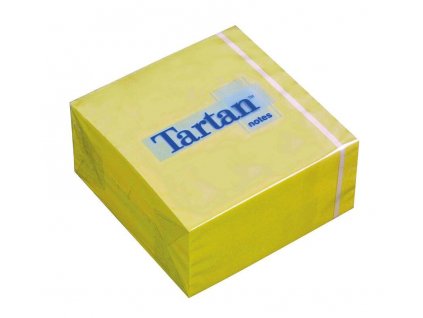 Samolepicí bloček, žlutá, 76 x 76 mm, 400 listů ,TARTAN 7100172406