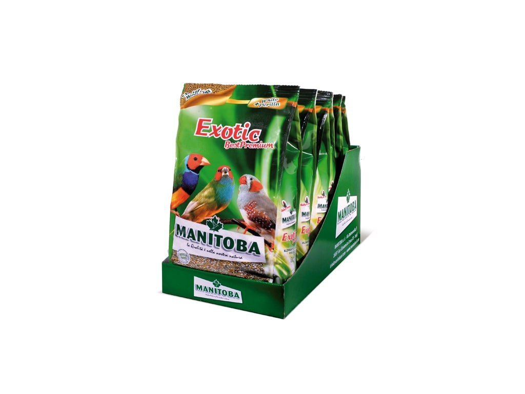 Futter für tropischen Buchfinken Manitoba Exotic Best Premium 1kg