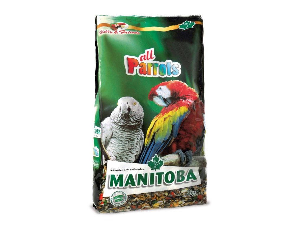 Futter für große Papageien Manitoba All Parrots 2kg
